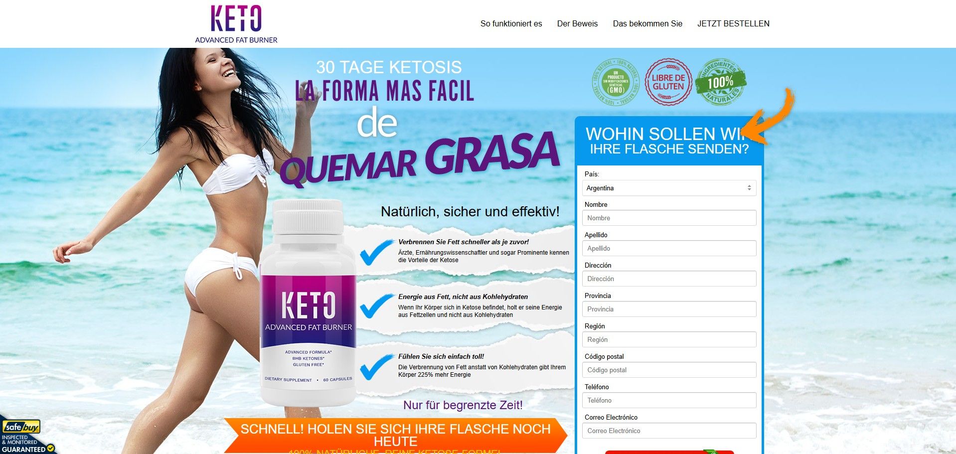 Keto Advanced Fat Burner